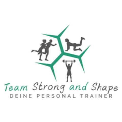 Team Strong and Shape DEINE PERSONAL TRAINER Logo (DPMA, 15.12.2018)