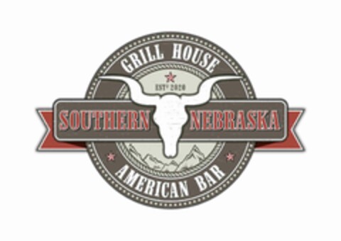 GRILL HOUSE EST 2020 SOUTHERN NEBRASKA AMERICAN BAR Logo (DPMA, 27.09.2019)
