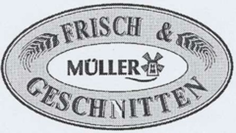 FRISCH & GESCHNITTEN MÜLLER Logo (DPMA, 16.07.2002)