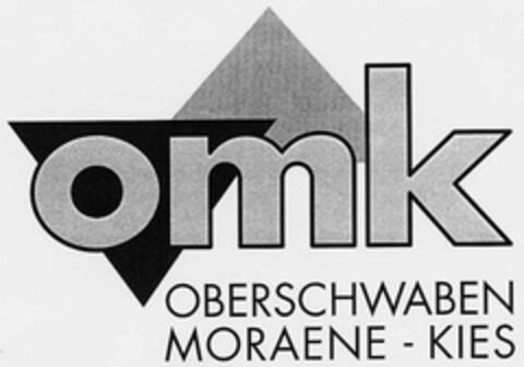 omk OBERSCHWABEN MORAENE - KIES Logo (DPMA, 21.08.2002)