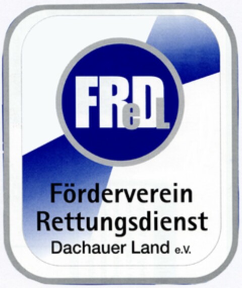 FRD e L Förderverein Rettungsdienst Dachauer Land e.V. Logo (DPMA, 09.08.2003)