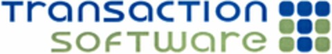 TRANSACTION SOFTWARE Logo (DPMA, 09.10.2003)