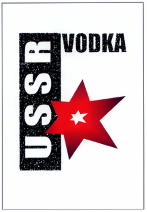 USSR VODKA Logo (DPMA, 25.10.2004)