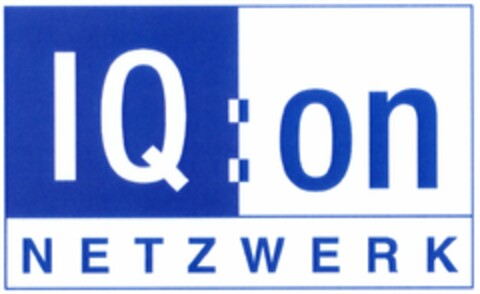 IQ:on NETZWERK Logo (DPMA, 10.05.2005)