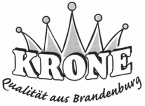 KRONE Qualität aus Brandenburg Logo (DPMA, 13.04.2006)