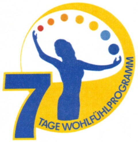 7TAGE WOHLFÜHLPROGRAMM Logo (DPMA, 09/07/2007)