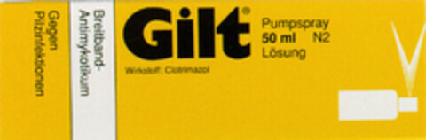 Gilt Pumpspray Logo (DPMA, 03.02.1995)