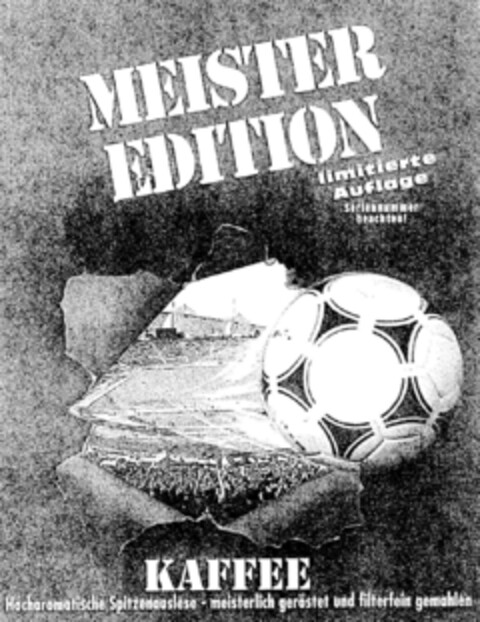 MEISTER EDITION Logo (DPMA, 31.01.1996)