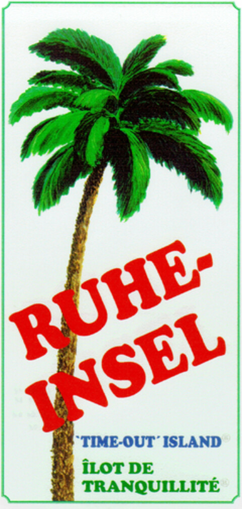 RUHE-INSEL Logo (DPMA, 08.02.1996)