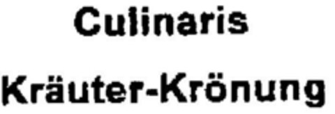 Culinaris Kräuter-Krönung Logo (DPMA, 08/18/1999)