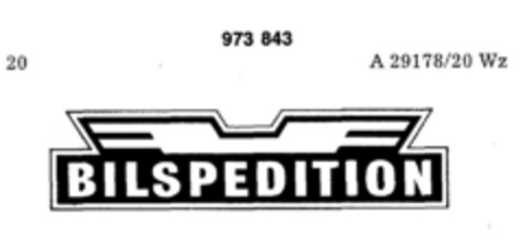 BILSPEDITION Logo (DPMA, 15.04.1977)