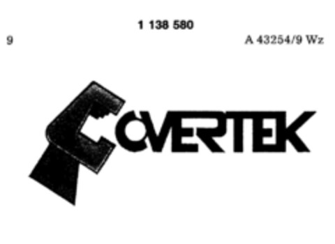 COVERTEK Logo (DPMA, 08/11/1987)