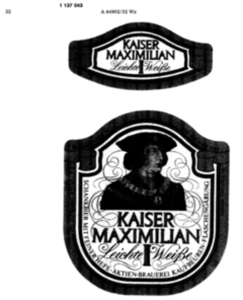 KAISER MAXIMILIAN Logo (DPMA, 07/15/1988)