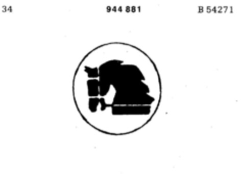 944881 Logo (DPMA, 25.04.1975)