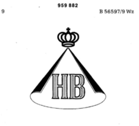 HB Logo (DPMA, 05.08.1976)