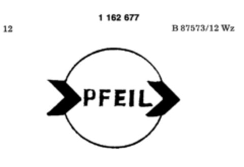 PFEIL Logo (DPMA, 16.06.1989)