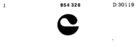 954328 Logo (DPMA, 14.02.1976)