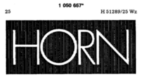 HORN Logo (DPMA, 07.05.1983)