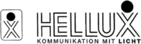 HELLUX KOMMUNIKATION MIT LICHT Logo (DPMA, 02/03/1992)