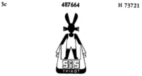 SiS TRIKOT Logo (DPMA, 18.12.1935)