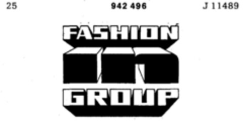 FASHION IN GROUP Logo (DPMA, 24.05.1974)