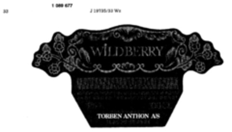 WILDBERRY DANSK BAERVIN Logo (DPMA, 21.12.1984)