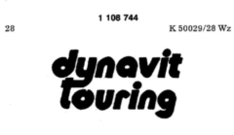 dynavit touring Logo (DPMA, 12.07.1986)
