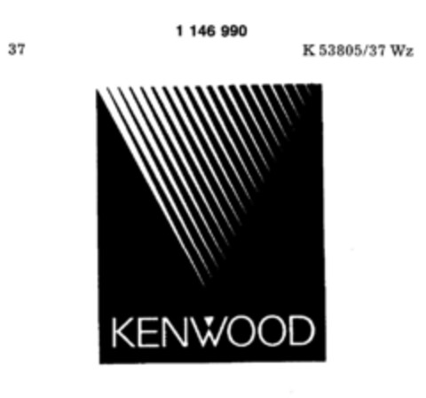 KENWOOD Logo (DPMA, 28.12.1988)