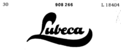 Lubeca Logo (DPMA, 05/16/1972)