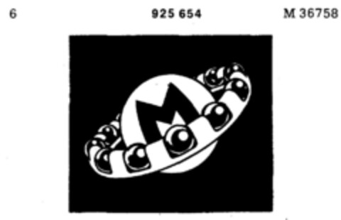 M Logo (DPMA, 20.12.1972)