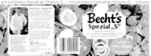 Becht`s  Spezial"S" Logo (DPMA, 03/06/1980)