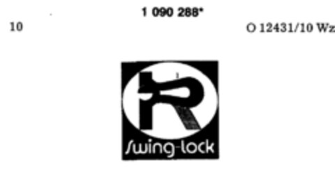 Swing-lock Logo (DPMA, 03.03.1986)