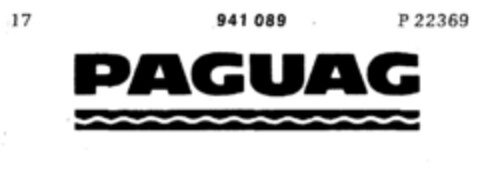 PAGUAG Logo (DPMA, 04.09.1974)