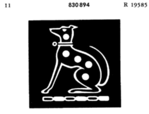 830894 Logo (DPMA, 09.10.1964)