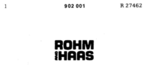 ROHM AND HAAS Logo (DPMA, 29.12.1970)