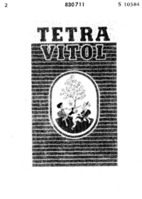 TETRA VITOL Logo (DPMA, 14.05.1959)