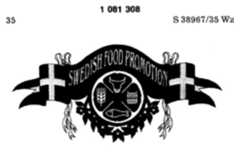 SWEDISH FOOD PROMOTION Logo (DPMA, 09.06.1983)