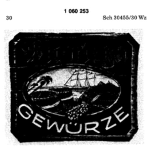 Mantega GEWÜRZE Logo (DPMA, 01.08.1983)