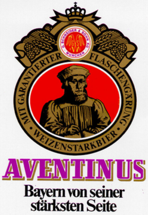 AVENTINUS Logo (DPMA, 21.04.1986)