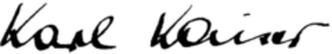 KARL KAISER Logo (DPMA, 12/07/1991)