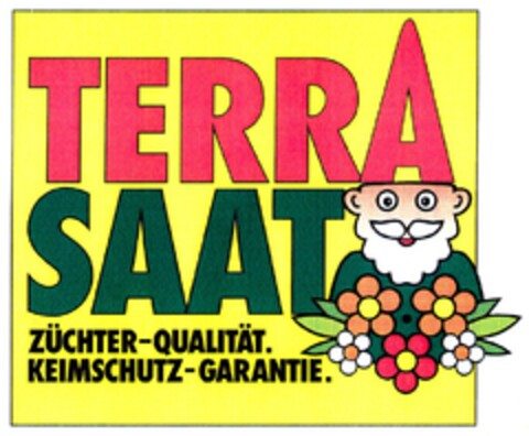 TERRA SAAT ZÜCHTER-QUALITÄT KEIMSCHUTZ-GARANTIE Logo (DPMA, 12.05.1989)