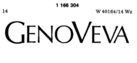 GENOVEVA Logo (DPMA, 02.03.1990)