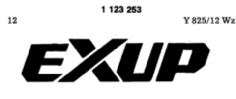 EXUP Logo (DPMA, 08/19/1987)
