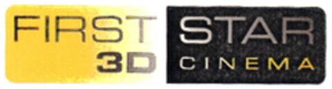 FIRST STAR 3D CINEMA Logo (DPMA, 04.03.2009)