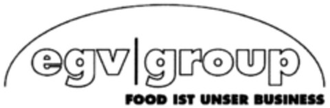 egv|group FOOD IST UNSER BUSINESS Logo (DPMA, 08/13/2009)