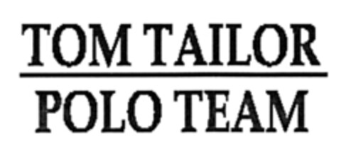 TOM TAILOR POLO TEAM Logo (DPMA, 16.12.2010)