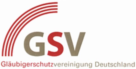 GSV Gläubigerschutzvereinigung Deutschland Logo (DPMA, 04/01/2011)