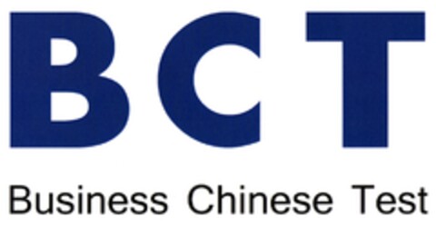 BCT Business Chinese Test Logo (DPMA, 14.02.2012)