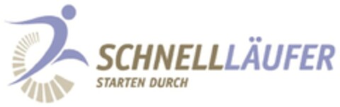 SCHNELLLÄUFER STARTEN DURCH Logo (DPMA, 07/22/2014)