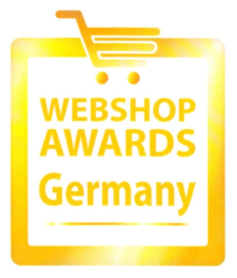 WEBSHOP AWARDS Germany Logo (DPMA, 15.07.2014)